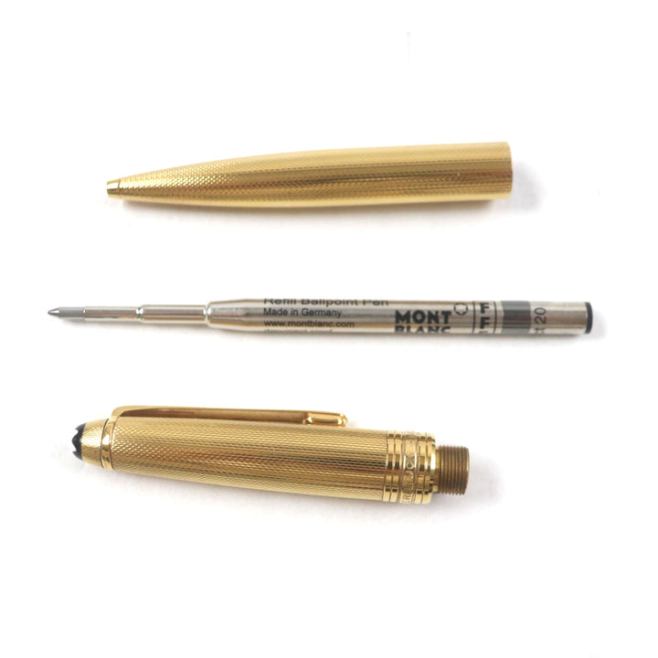 Great MONTBLANC Ballpoint pen Meisterstck Solitaire #1643 Vermeil Barley Barley