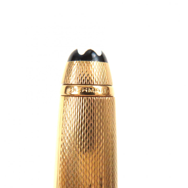 Great MONTBLANC Ballpoint pen Meisterstck Solitaire #1643 Vermeil Barley Barley
