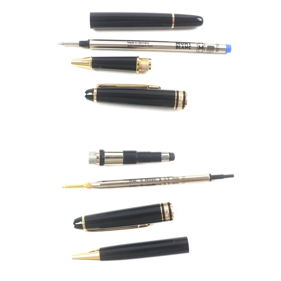 Very Good MONTBLANC Ballpoint pen Meisterstück Classic black mens