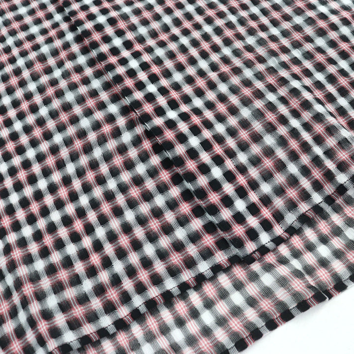Excellent DIOR Long sleeve shirt pink black white cotton mens 38 293C516A5571