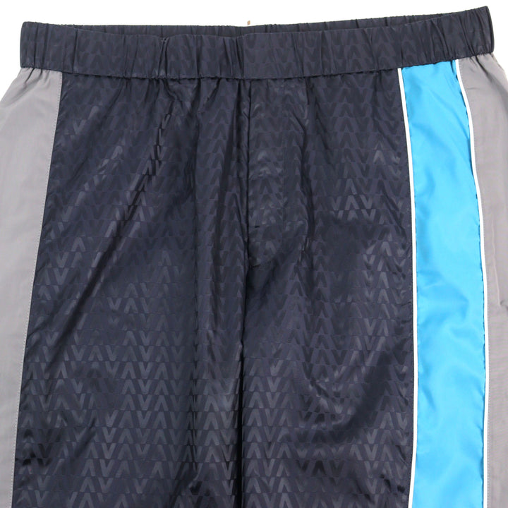 Excellent VALENTINO Pants Navy Gray Blue Nylon mens 48 WV3RBA337GQ