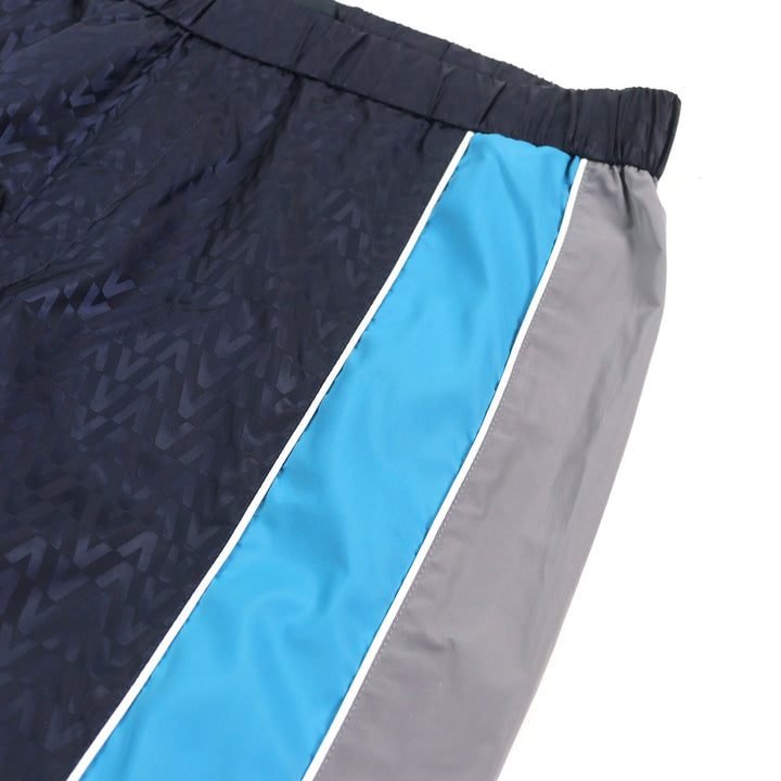 Excellent VALENTINO Pants Navy Gray Blue Nylon mens 48 WV3RBA337GQ
