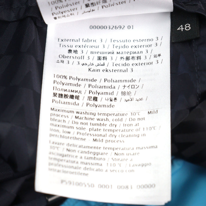 Excellent VALENTINO Pants Navy Gray Blue Nylon mens 48 WV3RBA337GQ