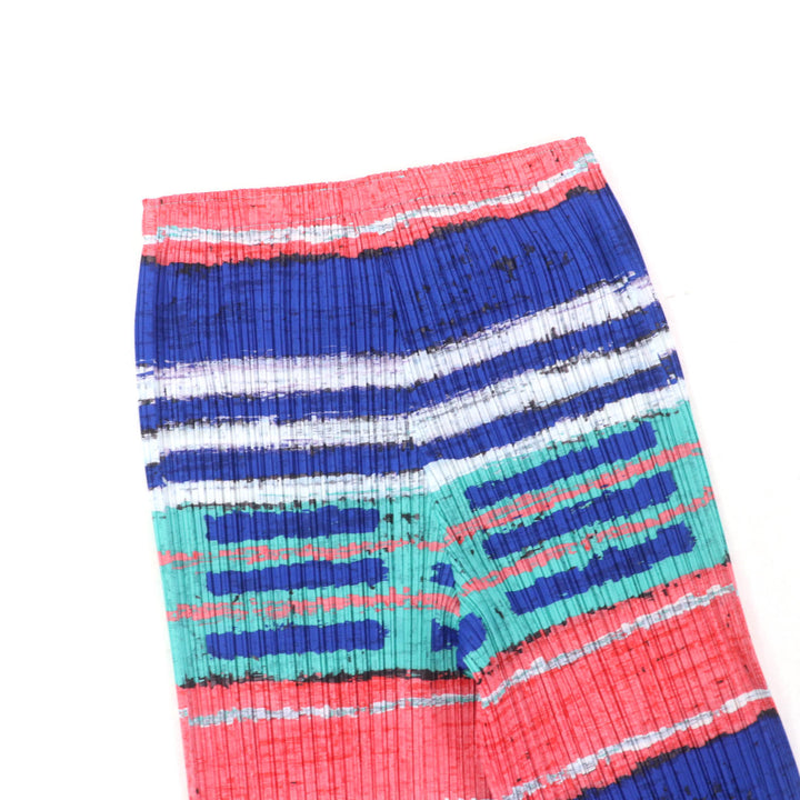 Excellent PLEATS PLEASE Pants Full pattern Pleated Multi polyester Women 1