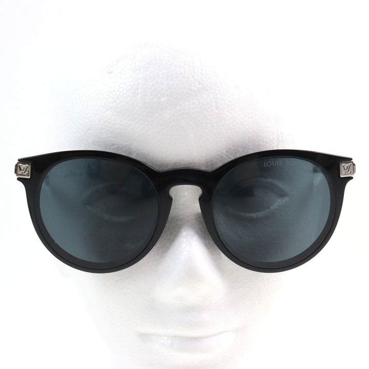 Excellent LOUIS VUITTON Sunglasses LV Rise Round LV signature monogram logo
