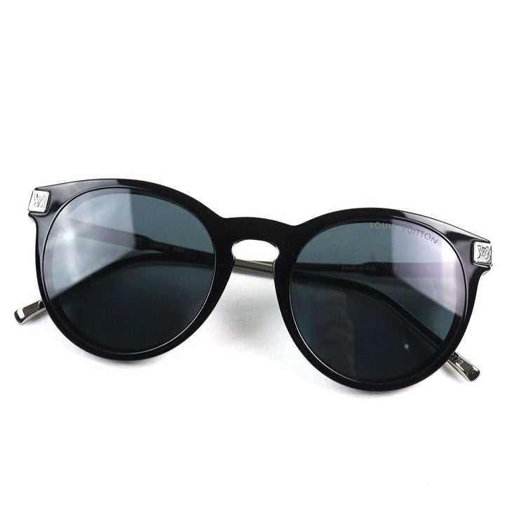 Excellent LOUIS VUITTON Sunglasses LV Rise Round LV signature monogram logo