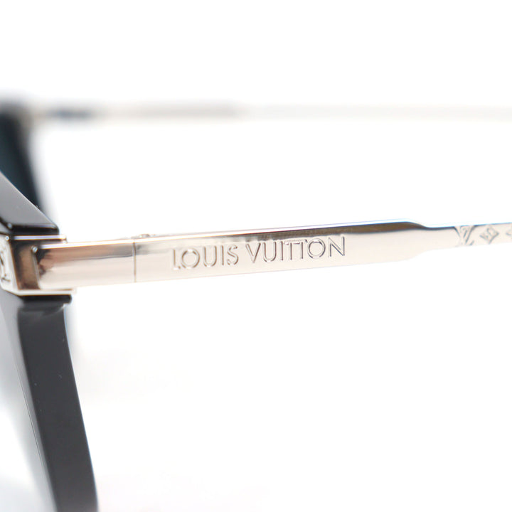 Excellent LOUIS VUITTON Sunglasses LV Rise Round LV signature monogram logo