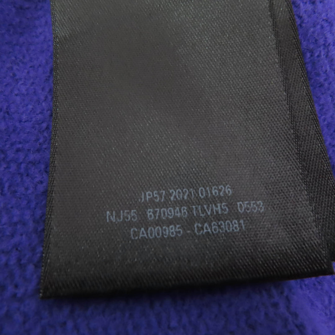 Pristine BALENCIAGA hoodie Bebe Stone with hood purple cotton Women M 670946