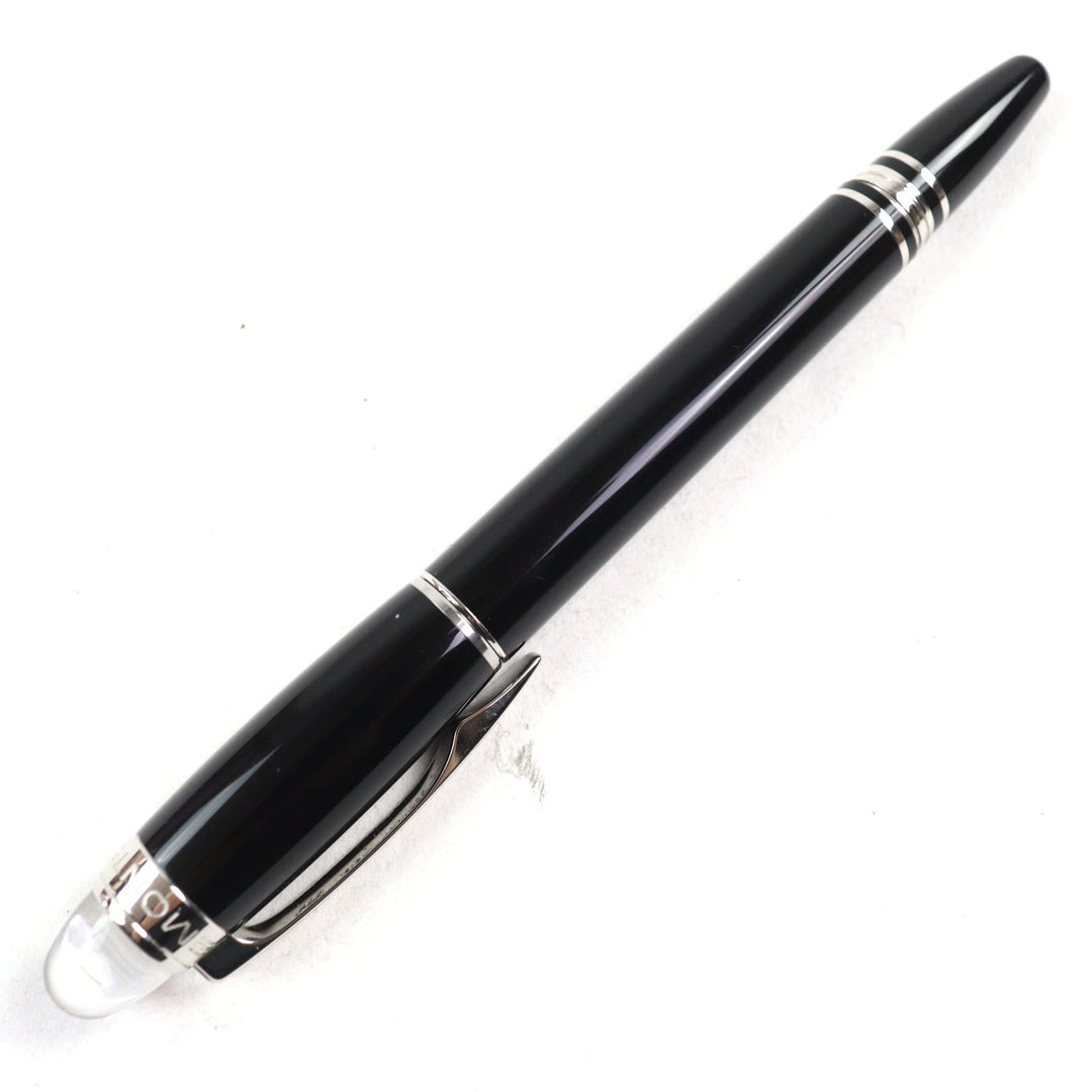 Very Good MONTBLANC Fineliner Starwalker Logo engraved White Star Capped