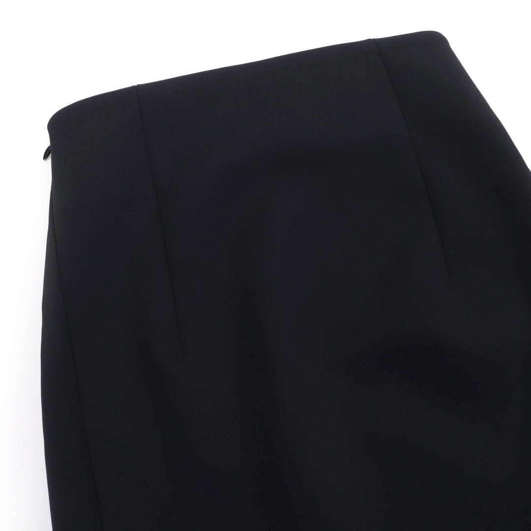 Great BALENCIAGA Mini skirt bonding black Rayon Women 34 662987