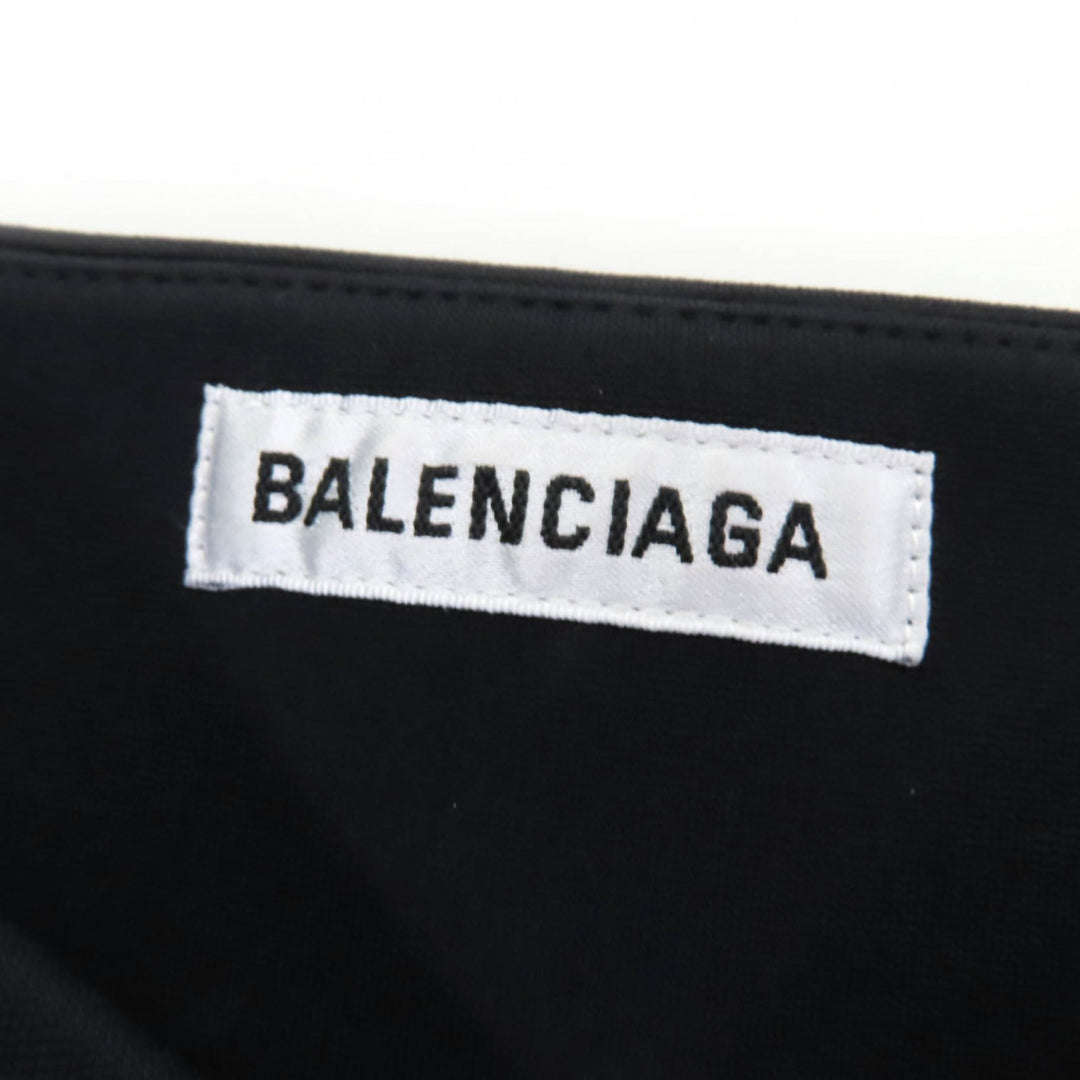 Great BALENCIAGA Mini skirt bonding black Rayon Women 34 662987