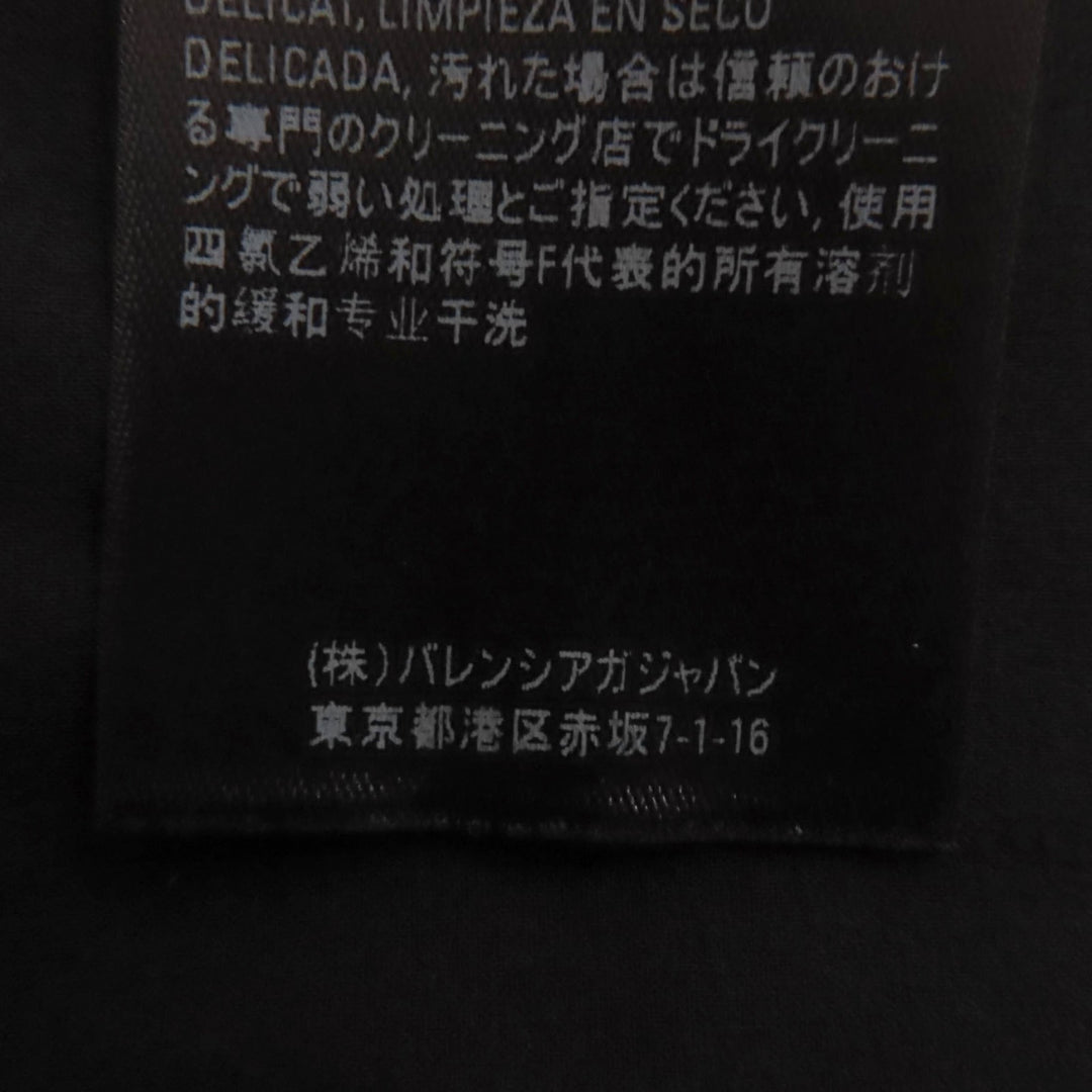 Great BALENCIAGA Mini skirt bonding black Rayon Women 34 662987