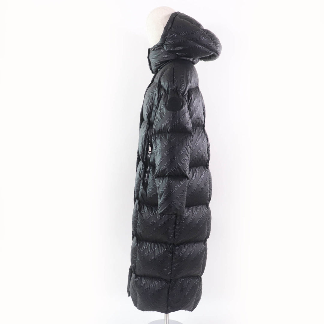 Excellent MONCLER down coat PARNAIBA black Nylon Women 2