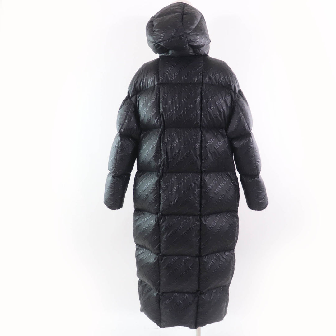 Excellent MONCLER down coat PARNAIBA black Nylon Women 2