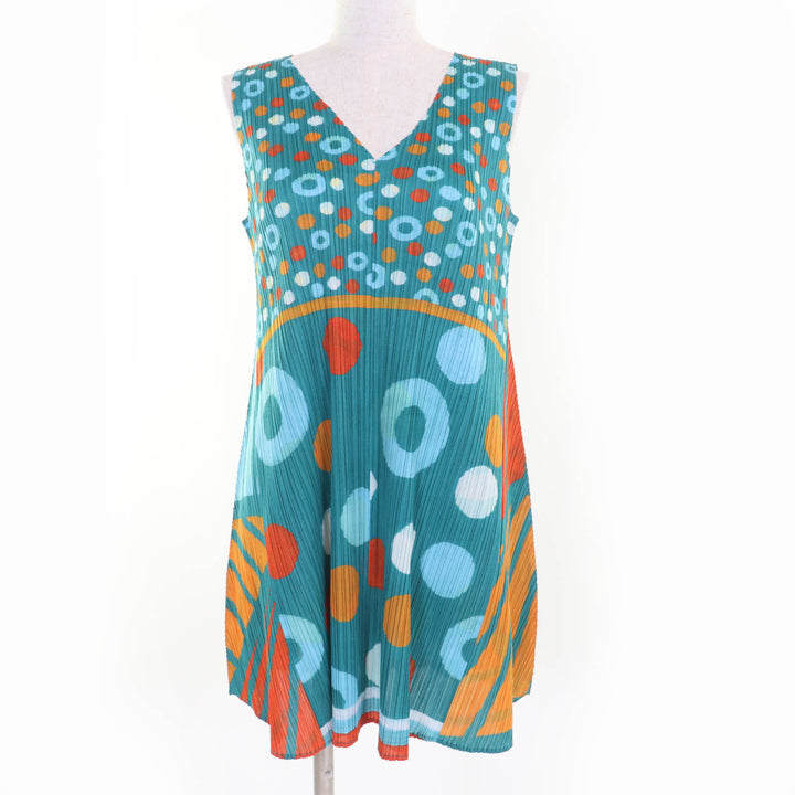 Excellent PLEATS PLEASE one piece Dot/all-over pattern, flared silhouette, 3