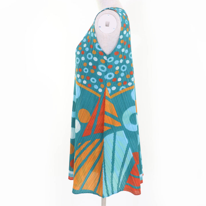 Excellent PLEATS PLEASE one piece Dot/all-over pattern, flared silhouette, 3