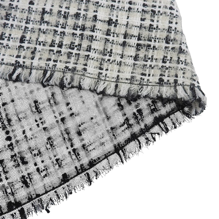 Excellent DOLCE&GABBANA skirt Mohair blend knee-length tweed skirt, tight fit Women 36