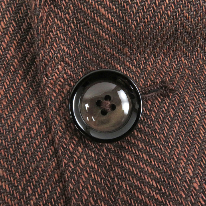 Pristine TAGLIATORE tailored jacket Single unconstructed jacket Brown linen