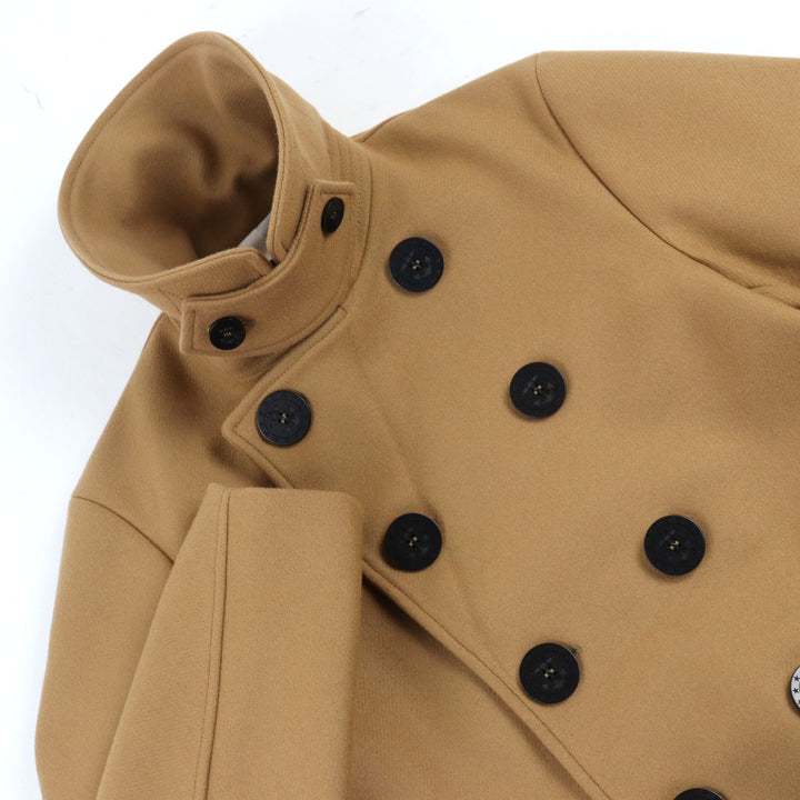 Excellent DSQUARED2 pea coat Double Breasted with Strap and Lined Sleeves 48