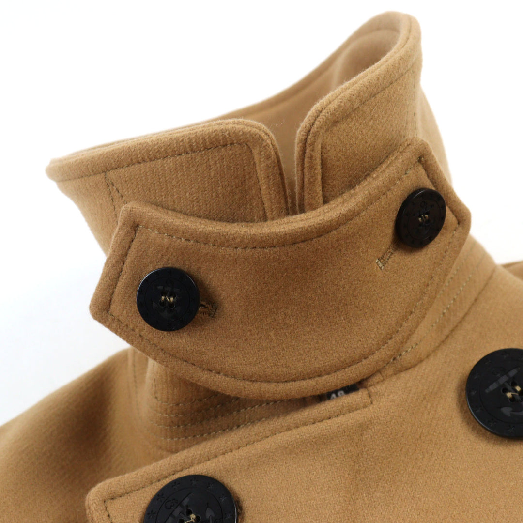 Excellent DSQUARED2 pea coat Double Breasted with Strap and Lined Sleeves 48 S74AA0264