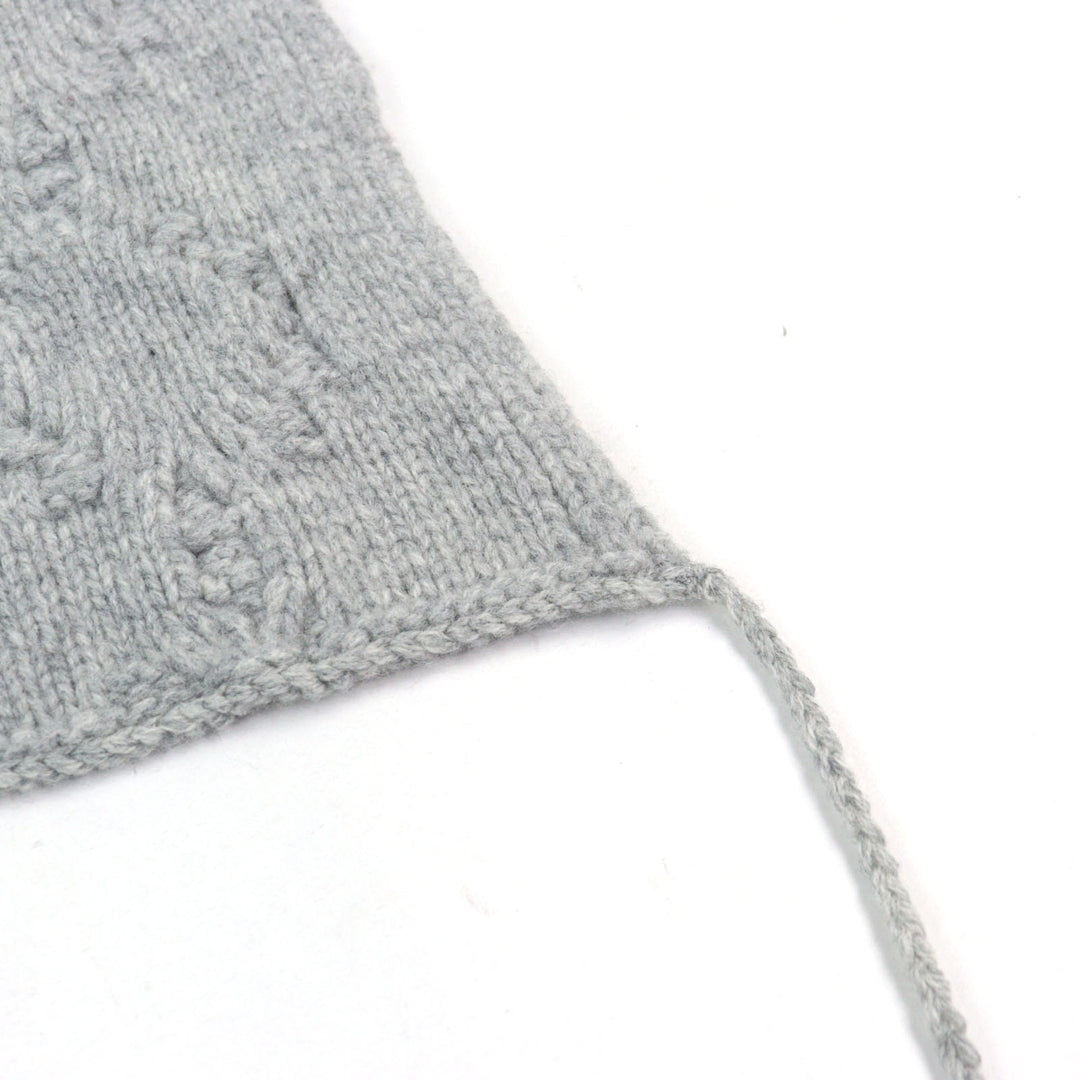 Excellent Maison Margiela 1 Best Icon Stitch V-neck poncho-style cable sweater M