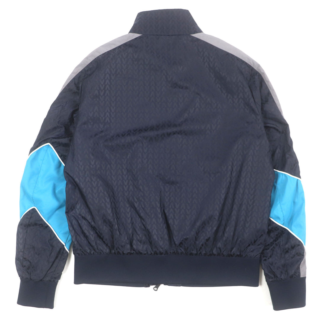 Excellent VALENTINO Blouson Navy Nylon mens 48