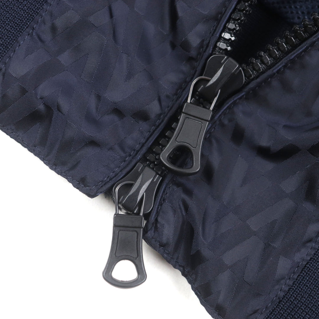 Excellent VALENTINO Blouson Navy Nylon mens 48