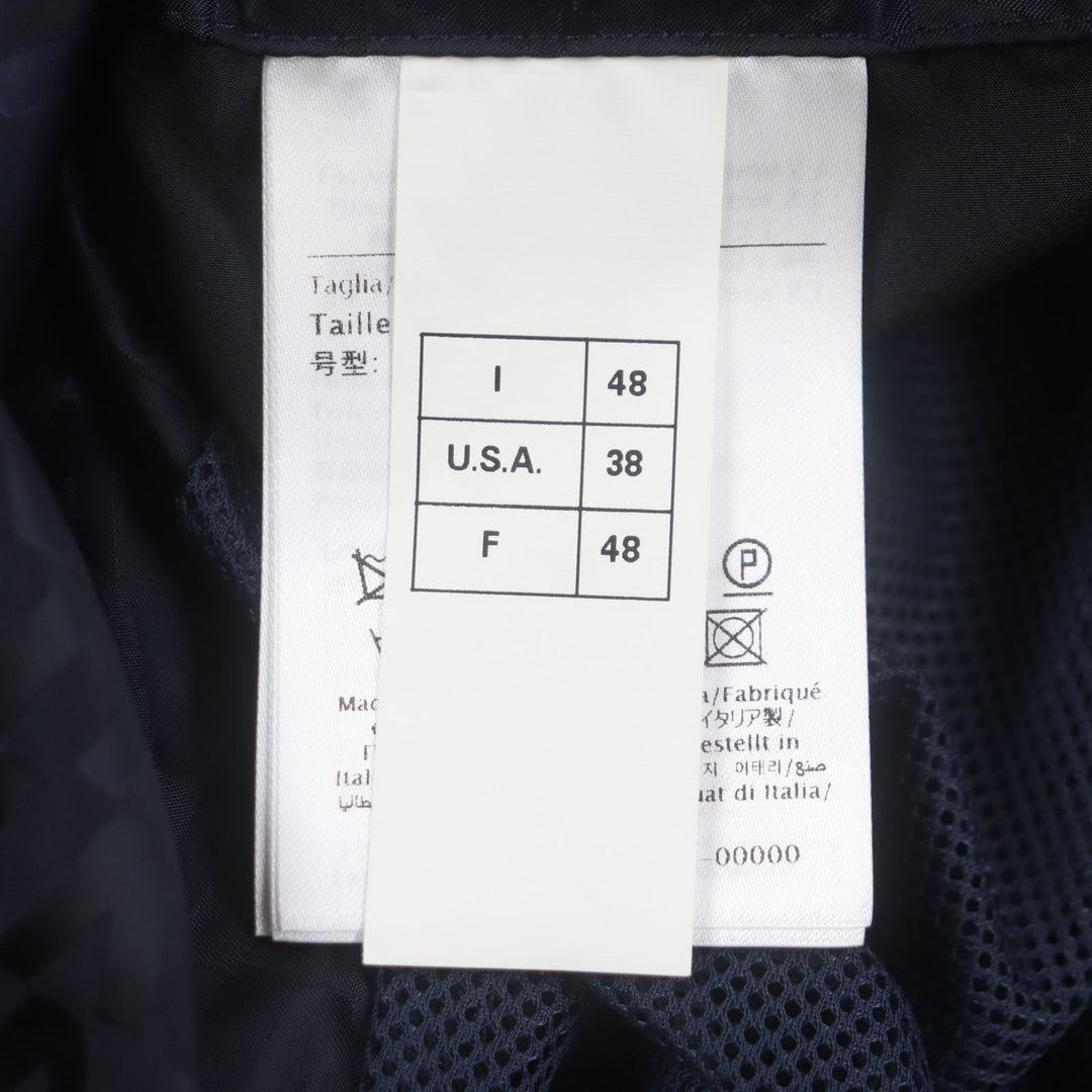 Excellent VALENTINO Blouson Navy Nylon mens 48