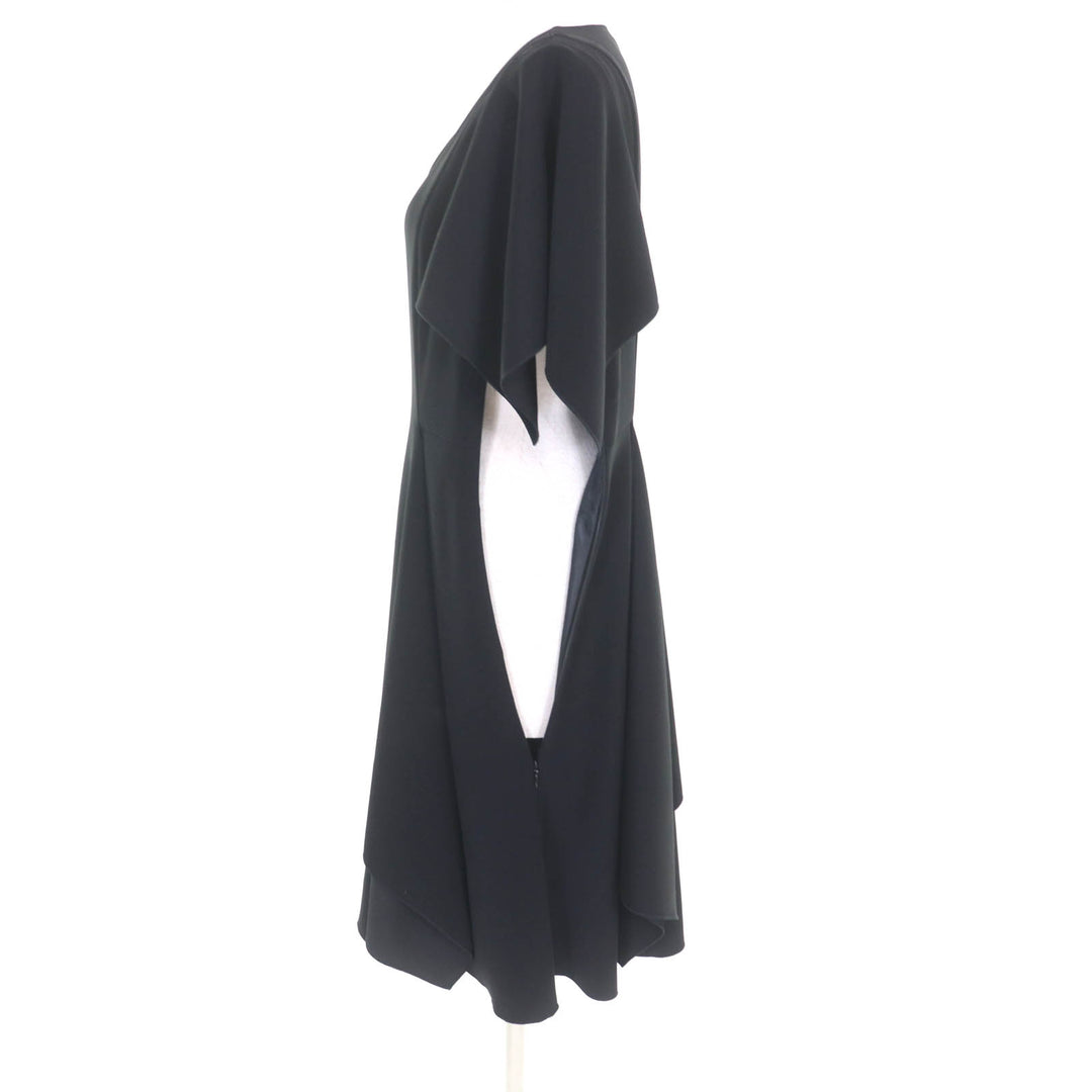 Excellent ADEAM one piece V-neck, short sleeves, design black polyester 0 41196