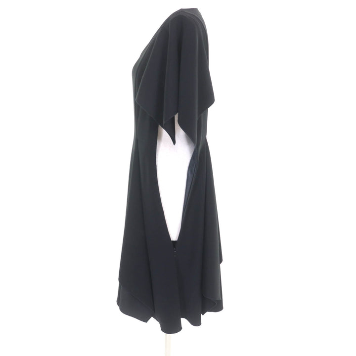 Excellent ADEAM one piece V-neck, short sleeves, design black polyester 0 41196