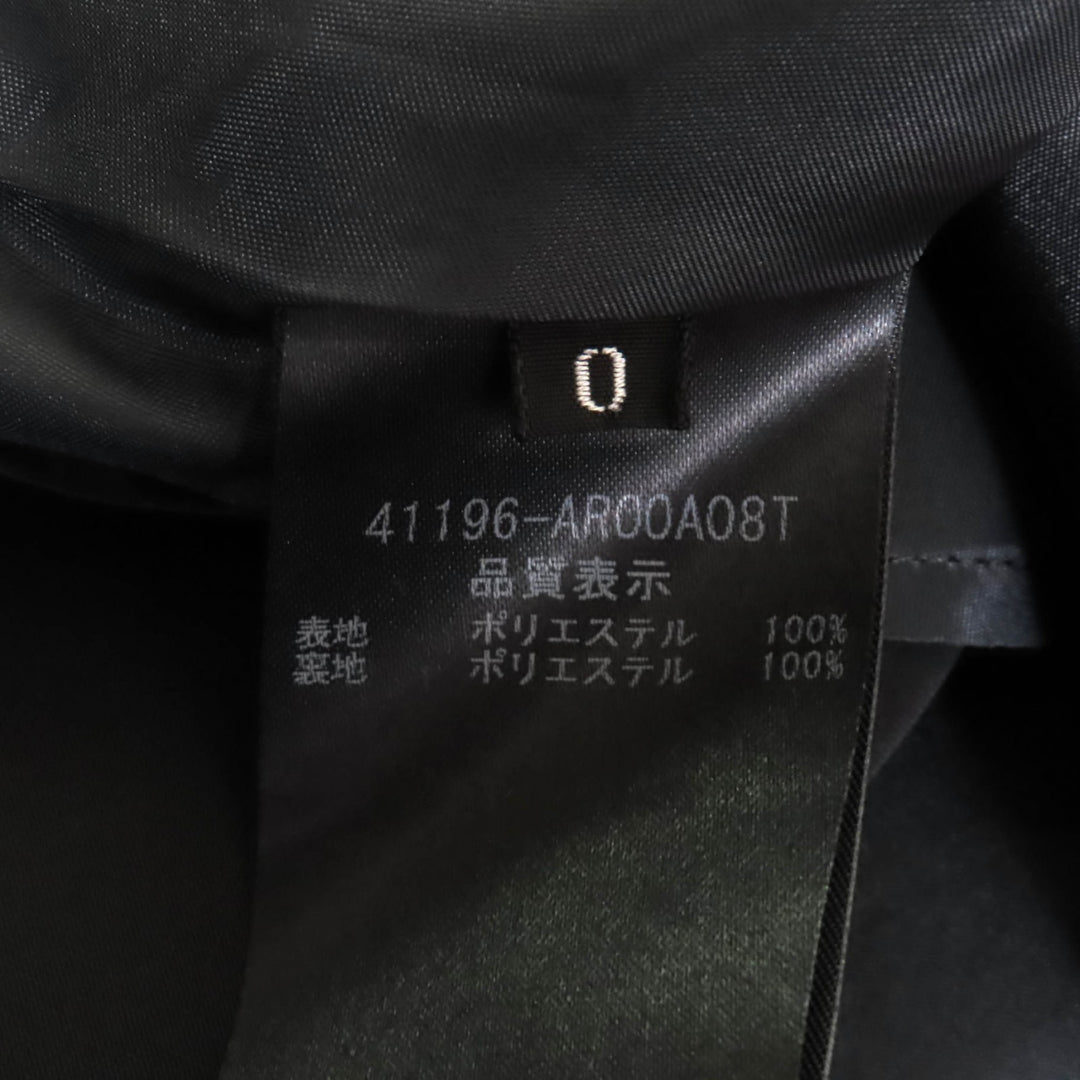 Excellent ADEAM one piece V-neck, short sleeves, design black polyester 0 41196