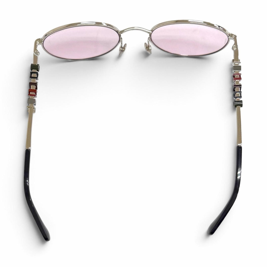 Great CHANEL Pantos-shaped sunglasses COCO Mark Side Logo Design Boston 4282