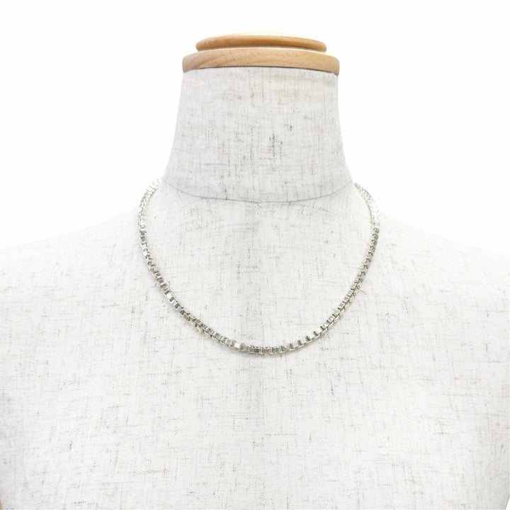 Great TIFFANY&Co. Necklace Venetian Necklace Silver 925 Women