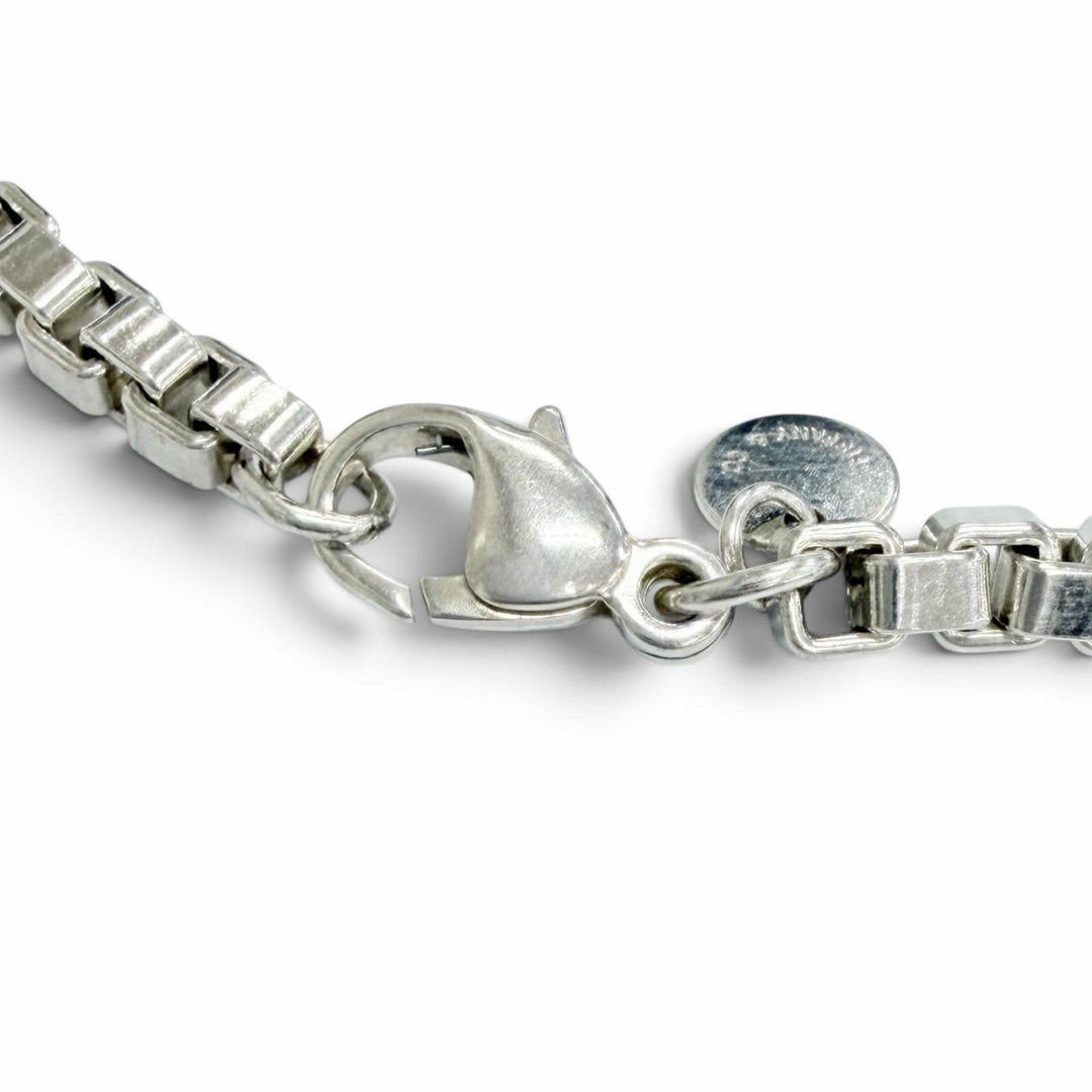 Great TIFFANY&Co. Necklace Venetian Necklace Silver 925 Women