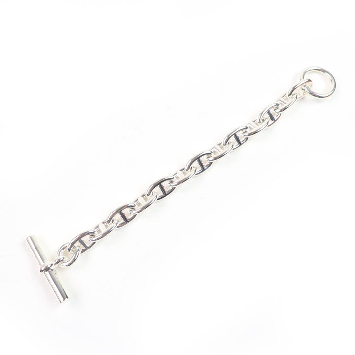 HERMES bracelet Chene Dunkle MM 13 frames Silver AG925 Women