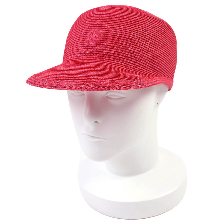 Pristine HERMES cap Emma Cap Crude Cell Paper Hat paper Women 58 221035N