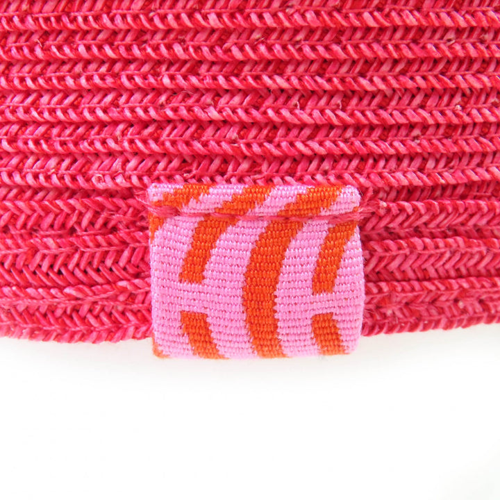 Pristine HERMES cap Emma Cap Crude Cell Paper Hat paper Women 58 221035N