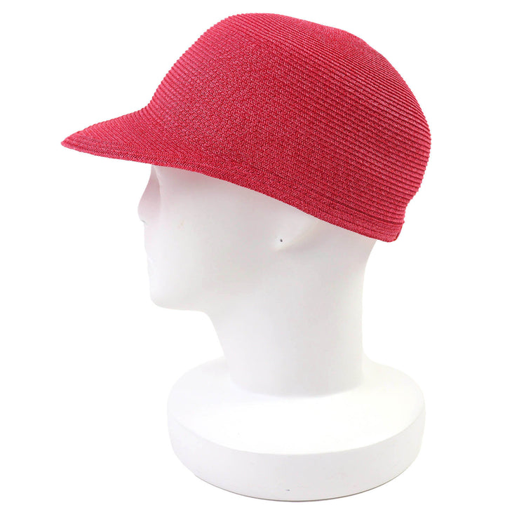 Pristine HERMES cap Emma Cap Crude Cell Paper Hat paper Women 58 221035N