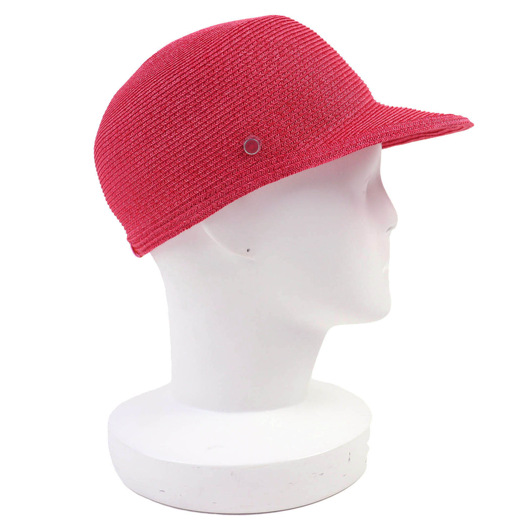 Pristine HERMES cap Emma Cap Crude Cell Paper Hat paper Women 58 221035N