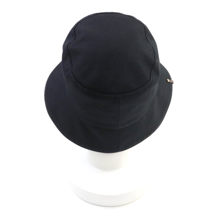 Very Good LOUIS VUITTON LV City Bucket Hat black cotton Women M7054S