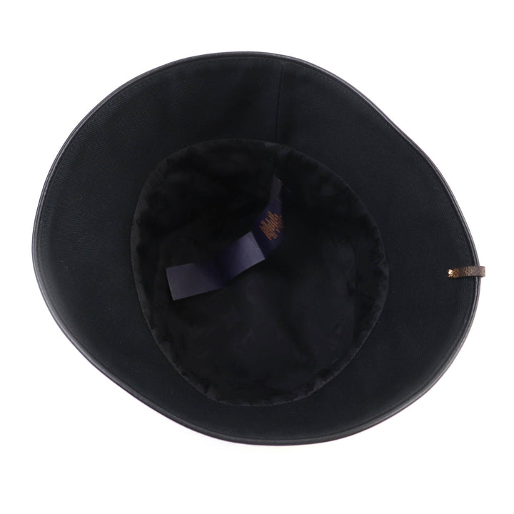 Very Good LOUIS VUITTON LV City Bucket Hat black cotton Women M7054S