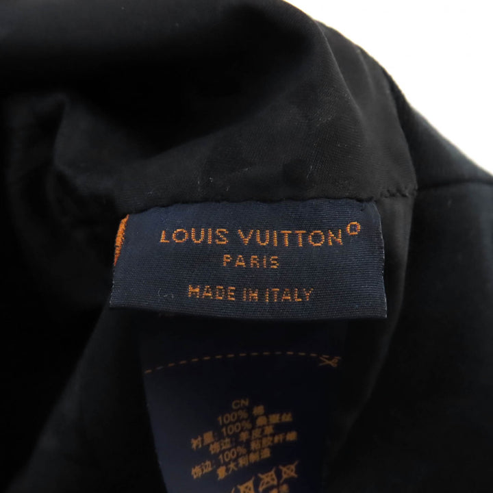 Very Good LOUIS VUITTON LV City Bucket Hat black cotton Women M7054S
