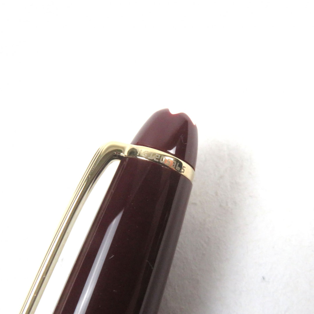 Excellent MONTBLANC mechanical pencil Meisterstck Classic Logo engraved White Star