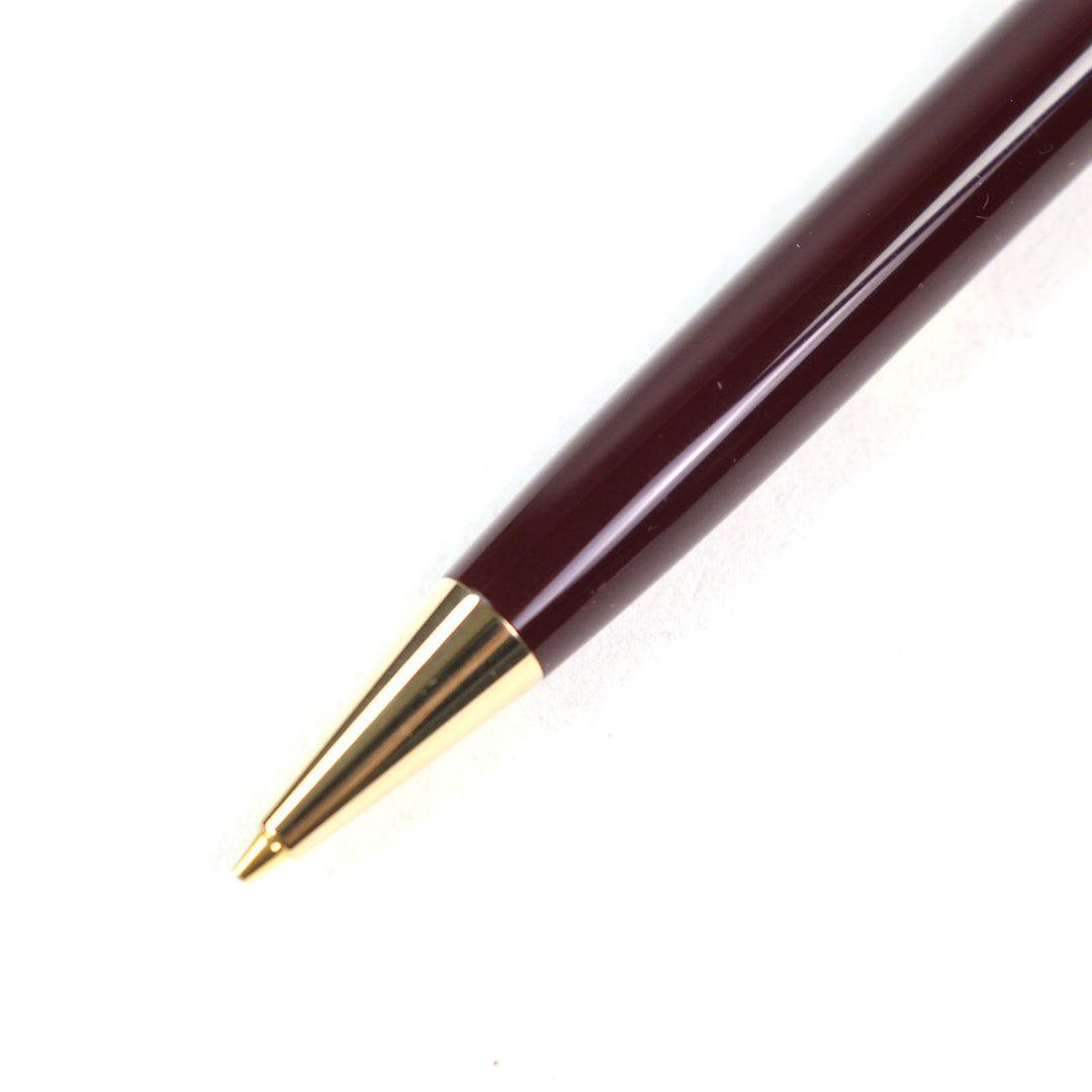 Excellent MONTBLANC mechanical pencil Meisterstck Classic Logo engraved White Star