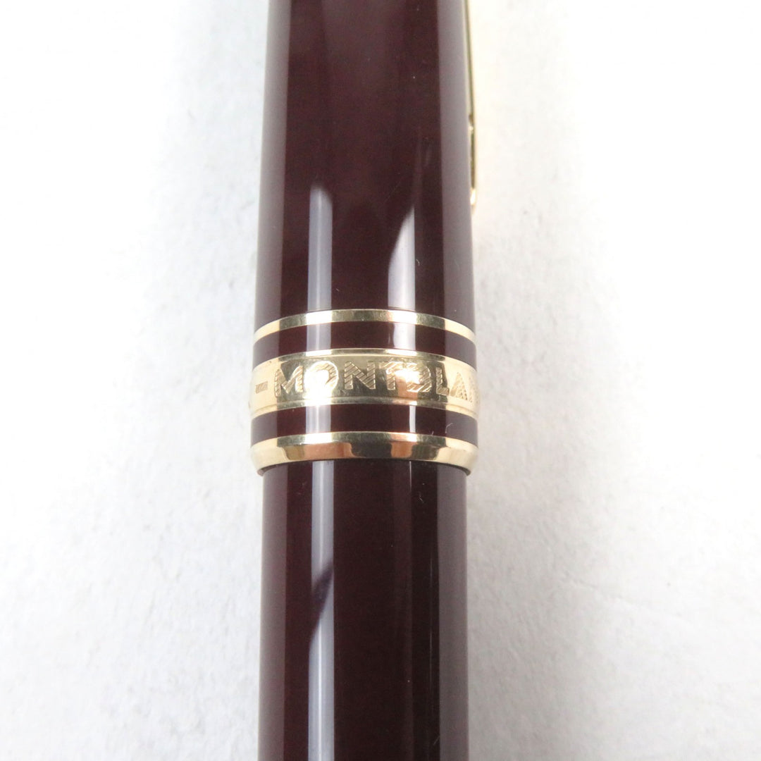 Excellent MONTBLANC mechanical pencil Meisterstck Classic Logo engraved White Star