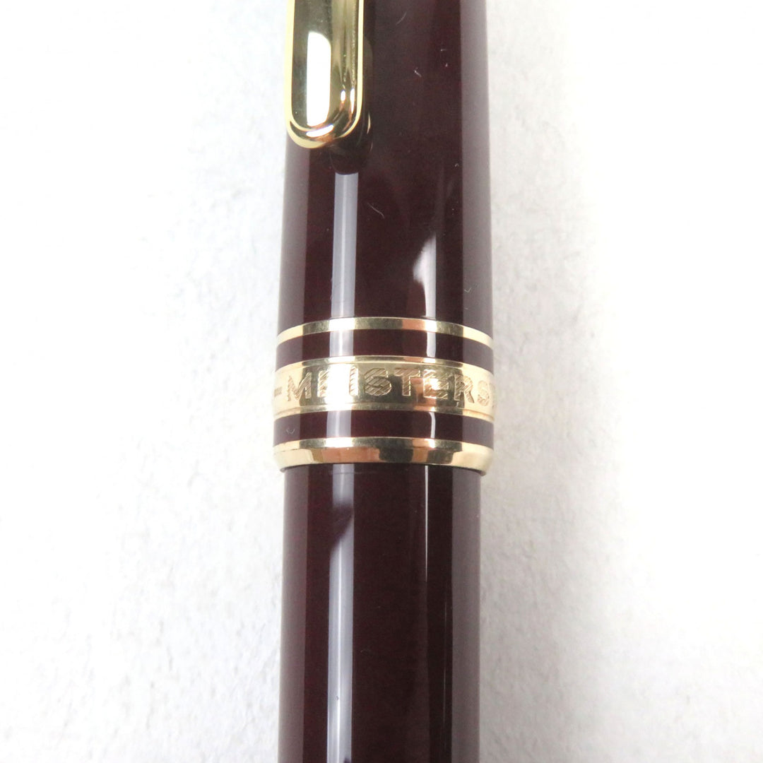 Excellent MONTBLANC mechanical pencil Meisterstck Classic Logo engraved White Star