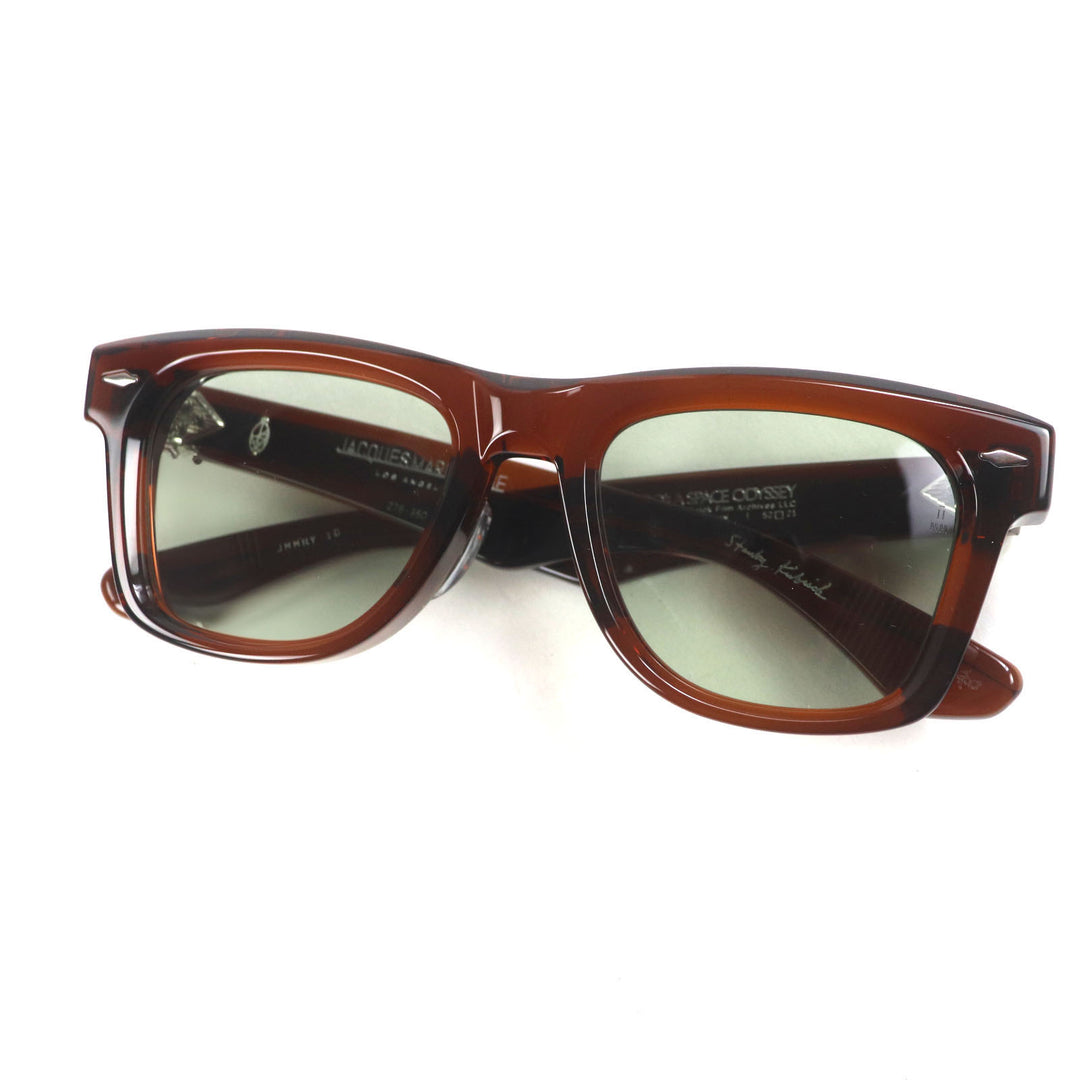 Excellent JACQUESMARIEMAGE sunglasses HEYWOOD HICKORY Clear brown mens JMMHY1D