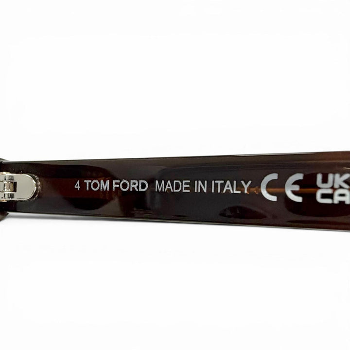 Great TOM FORD Glasses Japanese-designed model Clear Brown (Marble) TF5724-D-B