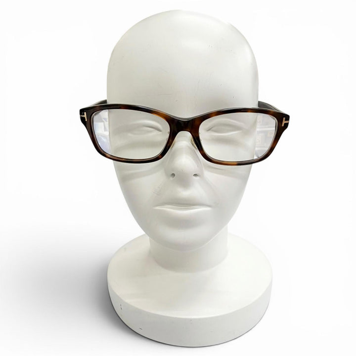 Great TOM FORD Glasses Japanese-designed model Clear Brown (Marble) TF5724-D-B