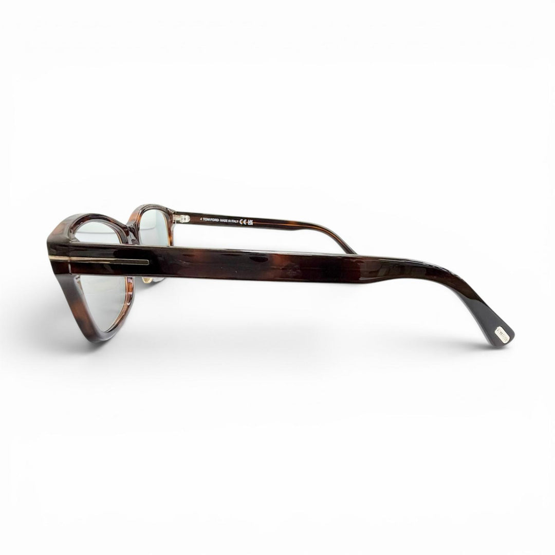 Great TOM FORD Glasses Japanese-designed model Clear Brown (Marble) TF5724-D-B